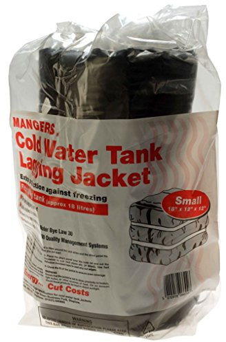 Mangers 2 Piece Rectangular Cold Water Tank Jacket, (L)457mm (W)300mm (H)300mm (Thick)80mm (18x12x12)