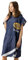 HOMELEVEL Badeponcho für Kinder und Teenager - Poncho Handtuch für Strand Schwimmbad - Surfponcho mit Kapuze - Bademantel für Jungen und Mädchen