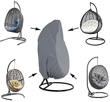 Silvotek Housse de Fauteuil Suspendu Jardin - Étanche Housse pour Fauteuil Oeuf Suspendu