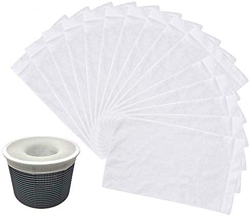 Jiusion 30-Pack Pool Skimmer Socks, Pool & SPA Savers para filtros, cestas y Skimmers Pack