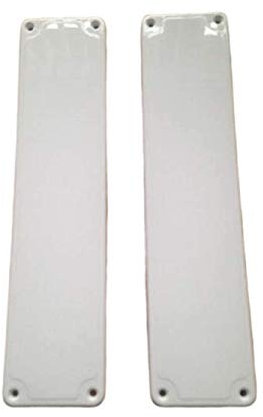 12 REMI Tools LTD White Door Finger Push Plates