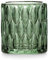 AmeliaHome Photophore en Verre Vert Bouteille 9 x 9,5 cm
