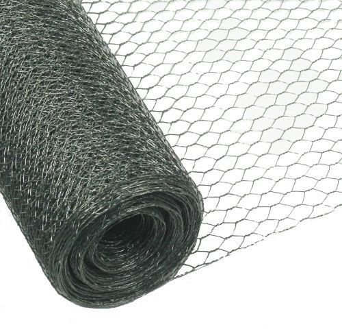 Garmix Sechseckgeflecht Hasendraht Kaninchendraht Maschendraht Verzinkt 13mm 75cm 10m 0,7mm