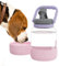 asobu Barkley Tritan Bottle 50 Ounce with a Detachable Silicone Dog Bowl (Pink)
