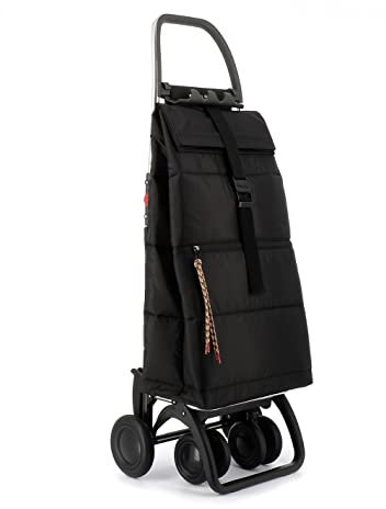 Klappbarer Einkaufstrolley Rolser Big Polar 4 Räder (2 drehbare) - Schwarz