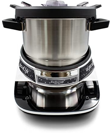 Deko Schutz Aufkleber kompatibel mit Küchenmaschine Bosch Cookit Design Sticker Klebefolie Zubehör Küchengerät wasserfest selbstklebend R208 (13 Familienrezept)