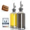 noviclass® Ölflasche Essig und Ölflaschen Set Flaschen zum Befüllen (2x500ml ohne Etiketten und Trichter)