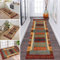 ZDYHMrj Teppich Läufer Flur Küche rutschfest waschbar Teppichläufer Lang 80X300CM Bunt Korridor Teppichmatten Kücheteppich Schlafzimmer Wohnzimmer Flurmatten Breit 40-120cm