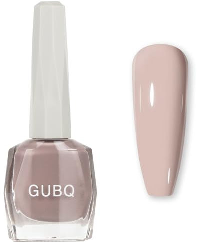 Nude Milk Tea Nail Polish - Neutral Long Lasting & Quick Drying Nail Varnish for DIY Nail Art Manicure