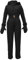 Schneeanzug für Damen, Winter, warmer Skianzug, einteiliger Softshell-Mantel mit Kapuze + Sporthose, winddichter Spielanzug, wasserdichter Overall für Outdoor, Snowboard, Skifahren, Schwarz , 4X-Large
