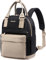 LOVEVOOK Schulrucksack Teenager Mädchen, Rucksack Schule 14 Zoll Laptop Backpack School Bag Schultasche Damen, Wasserdicht Travel Backpack für Reise Uni College, Khaki