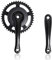 ohodhmnu Uprgades Fahrradkurbel & Kettenrad-Set, 44 Zähne, Singlespeed, multifunktional, 44T Fahrrad-Kurbelgarnitur zum Aufrüsten