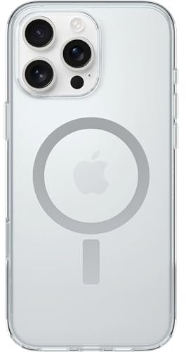 OtterBox iPhone 16 Pro Max (Only) - Symmetry+ Series Clear Case - Clear - with Camera Control - Snaps to MagSafe - Ultra-Sleek - Raised Edges Protect Camera & Screen - Retail Packaging