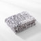 DREAMLANDING Fleece-Überwurf für Sofa, Bett, Stuhl, weich, bunt, übergroß, dekorativ, ultraplüschig, 130 x 150 cm, Schneeleopard