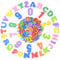 Alethron Moosgummi Buchstaben Aufkleber, 390 Stück Moosgummi Selbstklebend Buchstaben Zahlen Aufkleber, A-Z & 0-9 Filzbuchstaben Selbstklebend Klebebuchstaben Zahlen Sticker für Kartendekoration Schul