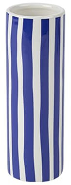 Artyfêtes Générique - Vase CYLINDRIQUE CÉRAMIQUE DÉLIA 5.5X16CM Bleu Roi