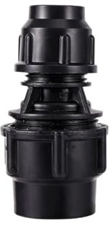 SHIOFRCN 1 Pieza 20mm/25mm/32mm/40mm/50mm PE Acoplamiento rápido jardín conexión Directa Conectores de tubería de Agua Sistema de riego agrícola Accesorio de Tubo de plástico(50 * 25mm)