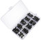Healifty 1 Jeu Kit D'interrupteur À Bouton-poussoir Pousser Touche Changer Momentané Bricolage Micro Tactile Boutons Kit Electronique Bouton Miniature Black Pc 180 Pièces