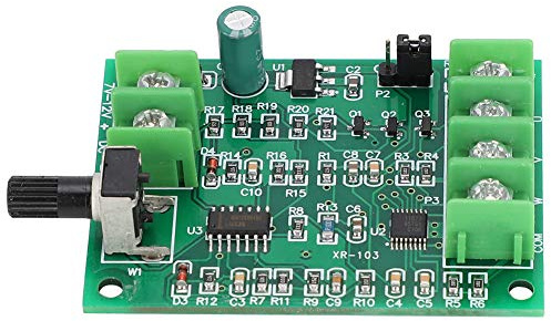BAFOVY Bürstenloser Motortreiber-Board-Controller, 5 V-12 V DC-Geschwindigkeitsregelung mit Überstromschutz für Festplatten-CD-ROM-Mikro-3-Draht-4-Draht-Motor-DIY-Robotikprojekte