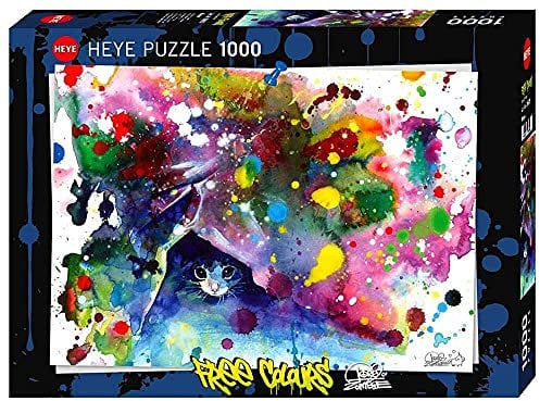 HEYE 29825 Meow Standard 1000 Teile, Lara Zombie, Free Colours, Silver