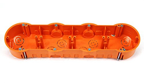 Hohlwanddose 4-fach Schalterdose Abzweigdose Hohlraumdose Ø 60 x 45 mm