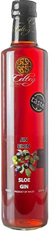 Celteg Sloe Gin - Traditional Welsh Sloe Gin (x1 50cl Bottle)