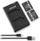 LI-90B LI-92B Battery HOSAN Camera Battery Set for Ricoh DB-110 for Olympus Li-92B/Li-90B for RICOH GRIII WG-6 G900,OLYMPUS XZ-2 SH-50 TG-1 TG-2 TG-5 TG-6 Tough