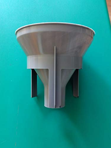 Smeg Original Salz-Trichter für Waschmaschine, Grau, Kunststoff, FUNNEL, Funnel