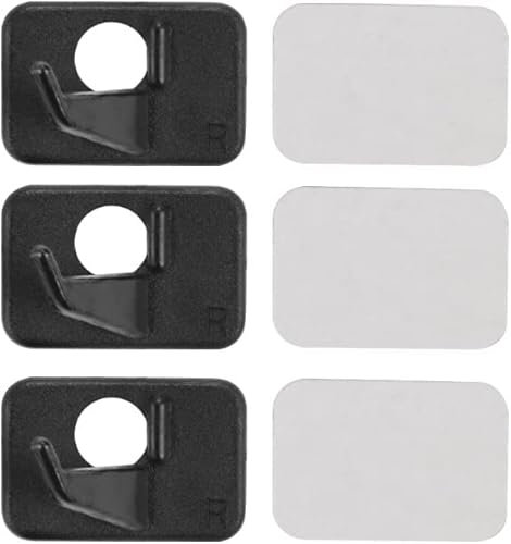 ELONG OUTDOOR Bogenschießen Pfeilauflage linkshand, Linke/Rechte Hand Bogenauflage Recurvebogen Arrow Rest,6 Sätze Bogenschießen Selbstklebend Pfeilauflage Kunststoff Bogenpfeil Aufkleber Jagdzubehör