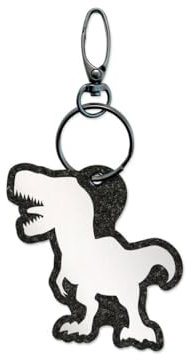 Reflexy Dinosaurier Tyrannosaurus Rex Reflektoranhänger - Recycling-Filz Fußgängerreflektor Reflektor-Anhänger Tyrannosaurus Rex T-Rex Dino Dinosaurier Kreidezeit