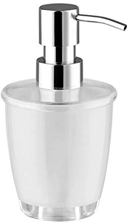Spülmittelspender Manueller Seifenspender Creative Soap Liquid Box Zarte Seife Liquid Box 280ml Soap Dispenser (Color : Wit)