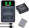 Batmax DMW-BLE9 DMW-BLG10 DMW-BLG10E Battery and Rapid USB Battery Charger for Panasonic DC LX100 II GX9 TZ200 TZ95 TZ90 DMC TZ100 TZ80 GF6 GX7 GX80 LX100 S6 Camera Batteries