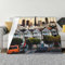 Weiche warme Überwurfdecke mit San Francisco-Muster, ultraweiche Micro-Fleece-Decke für Bett, Couch, Stuhl, Wohnzimmer