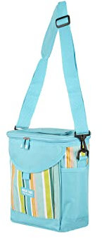 Borsa termica LT 10 cm, 24 x 27 x 16 destra, blu cielo