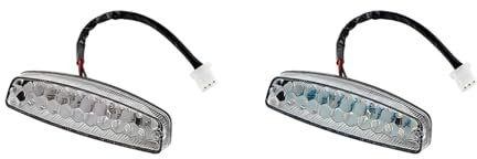Hinten Rücklicht Moto Schwanz Bremslicht Universal Motorrad Beleuchtung Für ATV Quad Kart L- Rückleuchten Anzeigelampe
