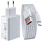Carica Batterie Rapido per Xiaomi 33W per Redmi Note 7 Pro/Note 8 / Note 9 / Note 9S / Note 10S / Note 11S / Note 11 Pro+ Plus 5G + Cavo USB Type C Sostituisce Originale MDY-11-EZ Bianco