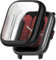 Hülle für Amazfit Active Schutzfolie Schutzhülle, Silicone TPU Displayschutz Case Cover, Anti-Kratz Anti-Staub Schutz Gehäuse für Amazfit Active (Black)