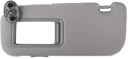 Viseras Repuesto Accesorios Interiores Parasol El Lado Izquierdo Y Derecho del Conductor Y del Pasajero para Toyota para Auris para Corolla Parasol Interior Coche con Espejo Gris Y Beige(Grey Left)