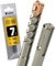 SDS Plus Hammerbohrer 4X Schneiden PGM Ø 7.0mm x 45mm - AMBOSS Werkzeuge SDS Crusher 4 - HM Betonbohrer Hartmetall Profi Bohrer 7.0 mm x 45 - Steinbohrer Stahlbeton Mauerwerk Ziegel Kalksandstein