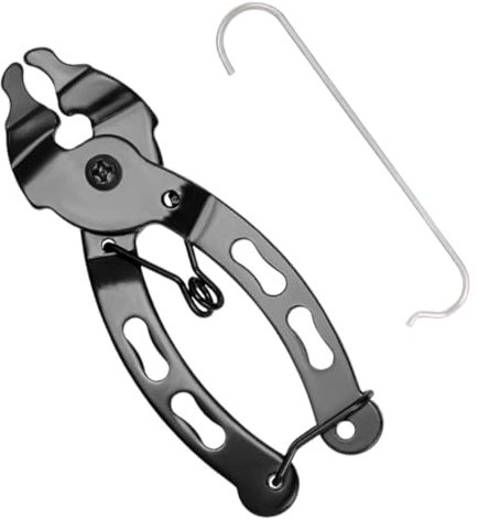 SULIUDAJI Alicates de Cadena de Bicicleta Alicates de Herramienta de Reparación Tronchacadenas Bicicleta Alicates Cadena Eslabones Bicicleta Portátiles con Gancho Cadena para Bicicleta Montaña