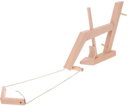 BESTonZON 1 Set Wooden Agricultural Plow Toy Chinese Style DIY Farm Tools Children's Hand-assembled Plow Model DIY Wooden Farm Tool Prop DIY Chinese Farm Tools DIY Handmade Farm Tool Model