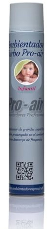 AutoFullCar - Ambientador PRO AIR TURBO 750ml - Ambientador Profesional Para El Hogar, Aroma Intenso Y Concentrado De Muy Larga Duración, Gran Descarga De Fragancia (INFANTIL)