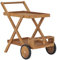 LLEZKBR Furniture Select Teakwagen Teakholz massiv