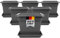 Sustania 6er Set Pflanzenoase: 28×28 cm Blumentopf (16L) mit Untersetzer – Deutscher Premiumpflanztopf in Anthrazit!