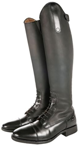 HKM Unisex Kinder Ridestøvler -Sevilla børne-, standardlængde/-bredde9100 Reitstiefel, 9100 Schwarz, 39 EU