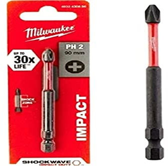 Milwaukee Pontas Shockwave PH2 90 mm