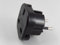 vhbw Reisestecker Adapter (Euro-Stecker auf UK-Buchse) - Reiseadapter, Schwarz, 250 V / 16 A