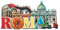 3D Roma Rom Italien Kühlschrank Kühlschrankmagnet Tourist Souvenirs Handmade Harz Handwerk Magnetische Aufkleber Home Küche Dekoration Reise Geschenk