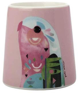 Maxwell & Williams Pete Cromer Porzellan-Eierbecher, 6 cm, Papagei