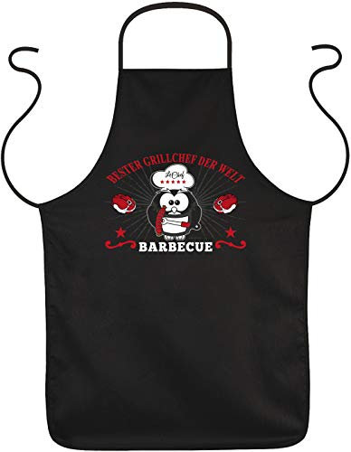trag-das lustige Fun Grillschürze Grillchef - Geschenk Grill Spaß Schürze Kochschürze Küche